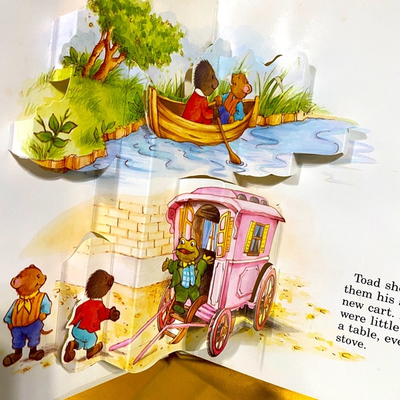 THE WIND IN THE WILLOWS POP-UP BOOKS TREASURY COLLECTION OF 4 VINTAGE 1988 - Picture 10 of 16